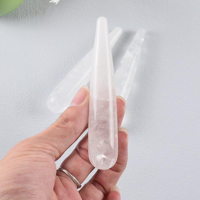 Jade Gua Sha Tool - Natural Jade Stone Face Eye Massage