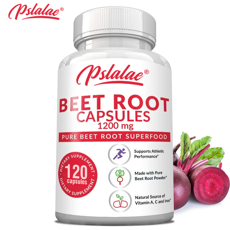 Health Wellness Vitamins - Beetroot Capsules - Support Healthy Blood