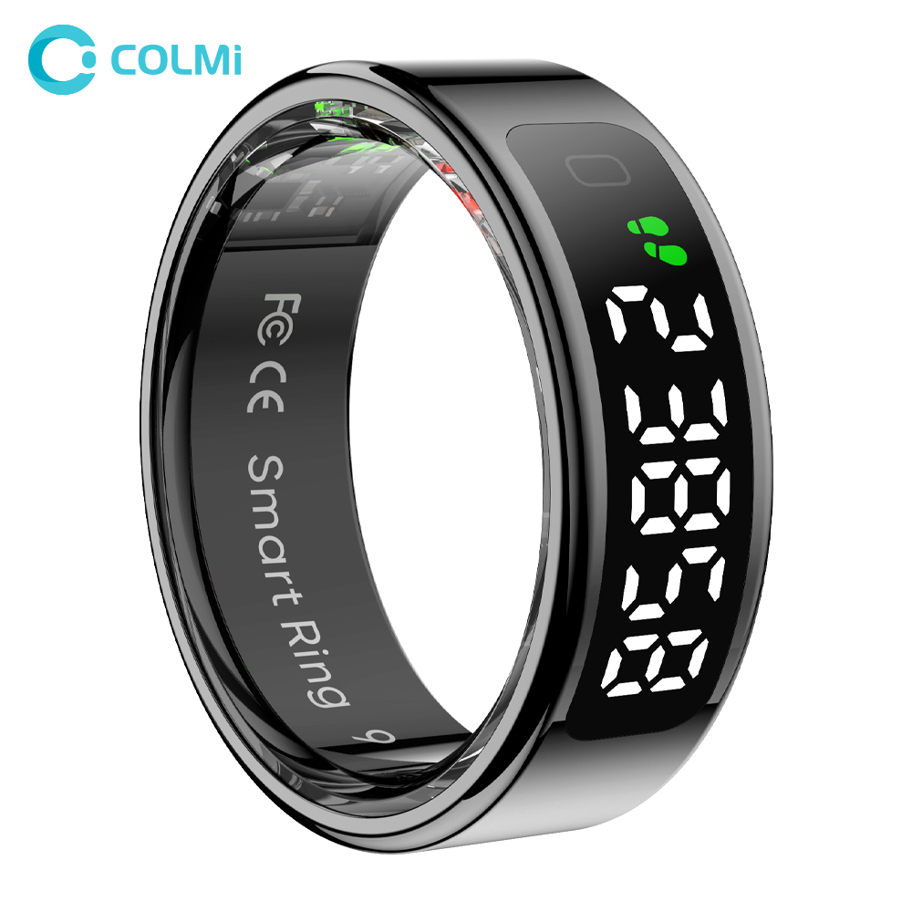Blood Oxygen Monitor - COLMI R12 Smart Ring with Display