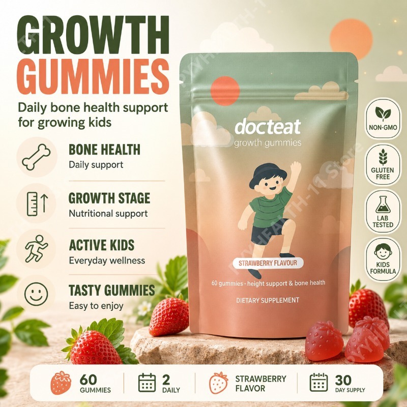 Health Wellness Vitamins - Kids Calcium Gummies Vitamin D3 K2