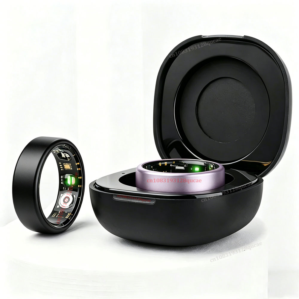 Blood Oxygen Monitor - R10 Smart Ring with Charging Case