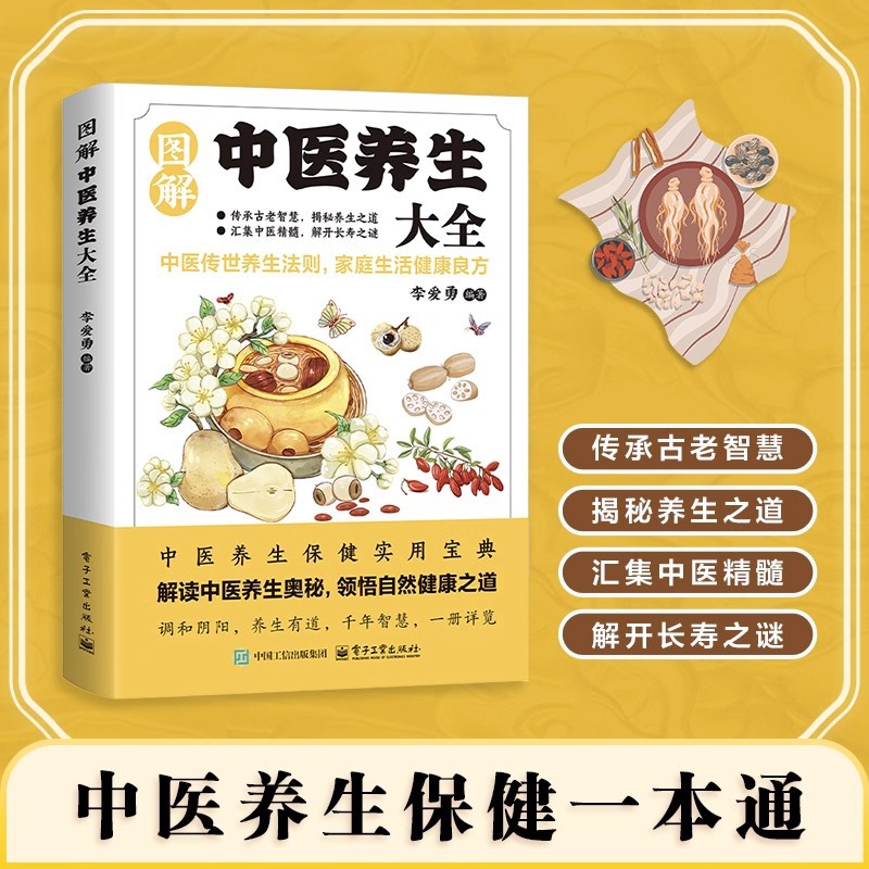 Health & Wellness Quotes Inspirational - Illustrated Traditional Chinese Medicine Health Preservation