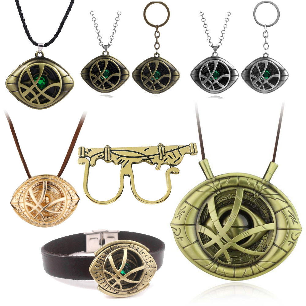 Health Wellness Gifts - Dr Strange Keychain Eye Of Agamotto