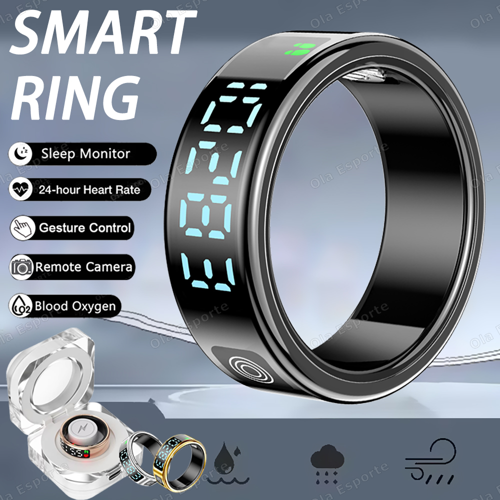SR08 Smart Ring with Charging  - đánh giá và giá Blood Oxygen Monitor