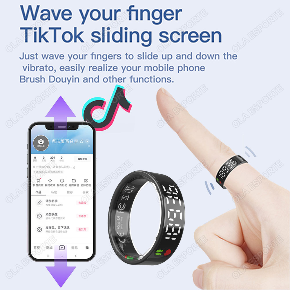 SR08 Smart Ring with Charging  - đánh giá và giá Blood Oxygen Monitor