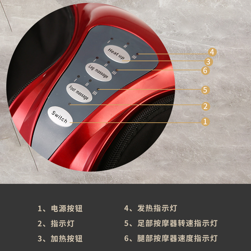 Electric Heating Foot Leg Mass - đánh giá và giá Reflexology Foot Roller