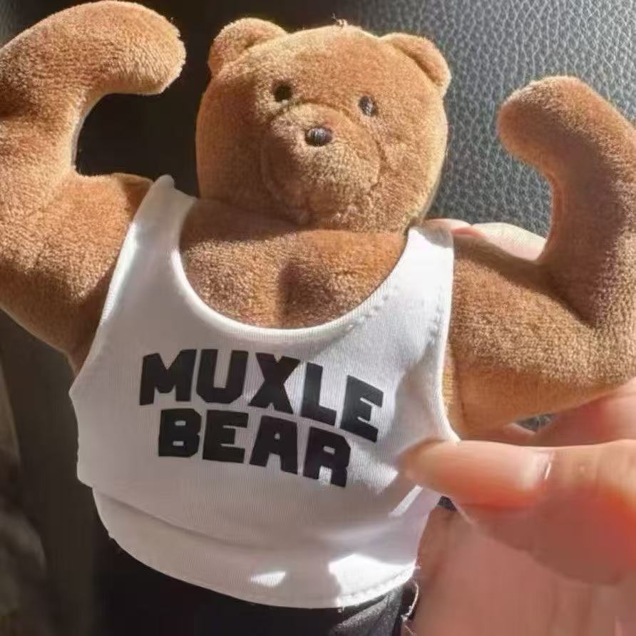 Cute Muscle Bear Keychain Funn - đánh giá và giá Health Wellness Gifts