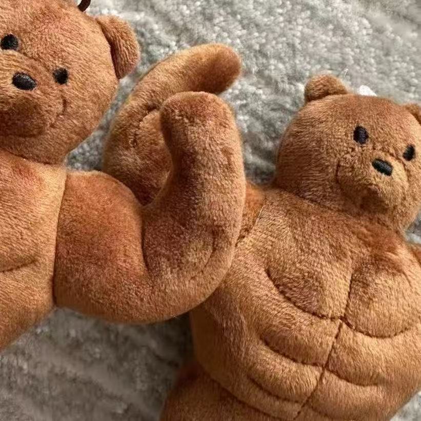 Cute Muscle Bear Keychain Funn - đánh giá và giá Health Wellness Gifts