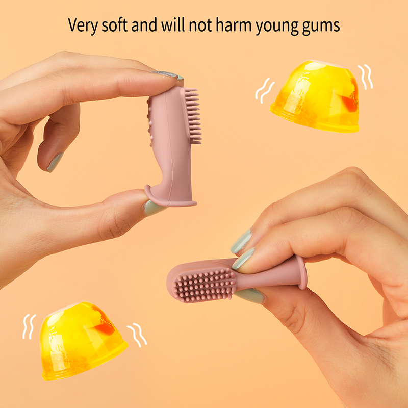 Bé Mềm Mại Ngón Tay Bàn Chải Đ - đánh giá và giá Health Wellness Product
