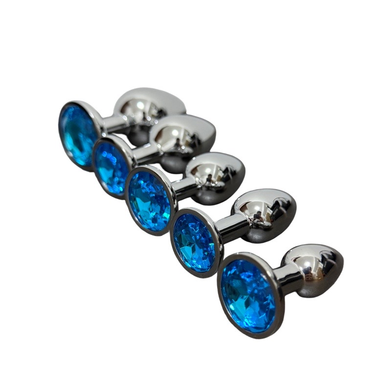 Blue Metal Anal Plug for Men A - đánh giá và giá Health Wellness Product