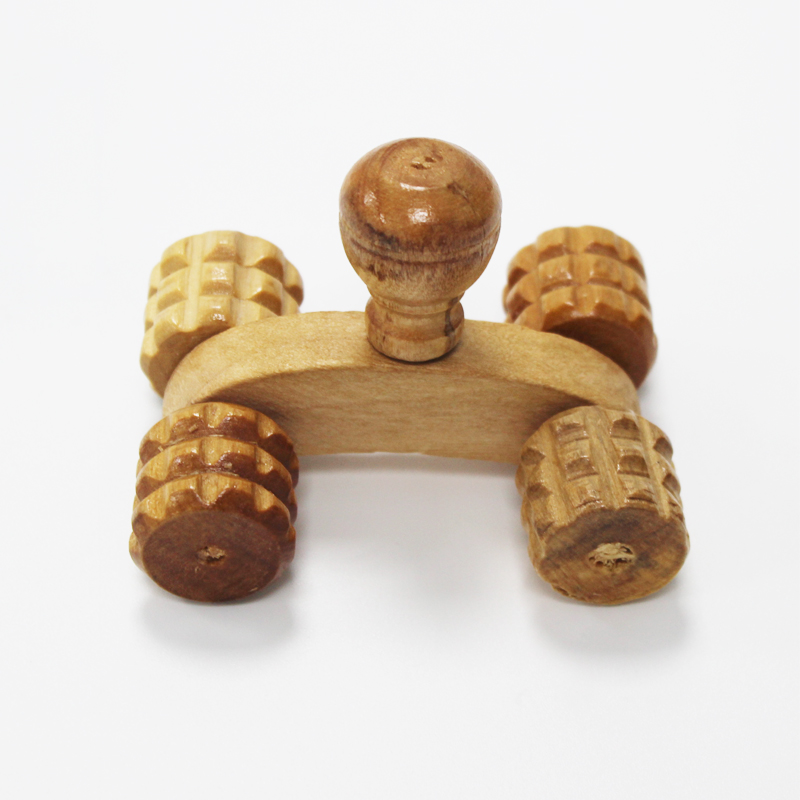 Solid Wood Full-body 4 Wheels  - đánh giá và giá Reflexology Foot Roller