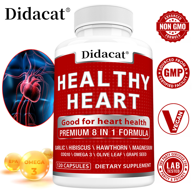 Heart Health Capsules with CoQ - đánh giá và giá Health Wellness Usa