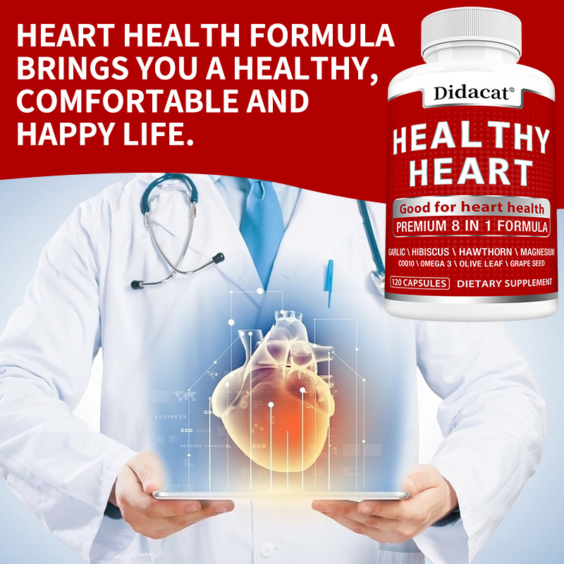 Heart Health Capsules with CoQ - đánh giá và giá Health Wellness Usa