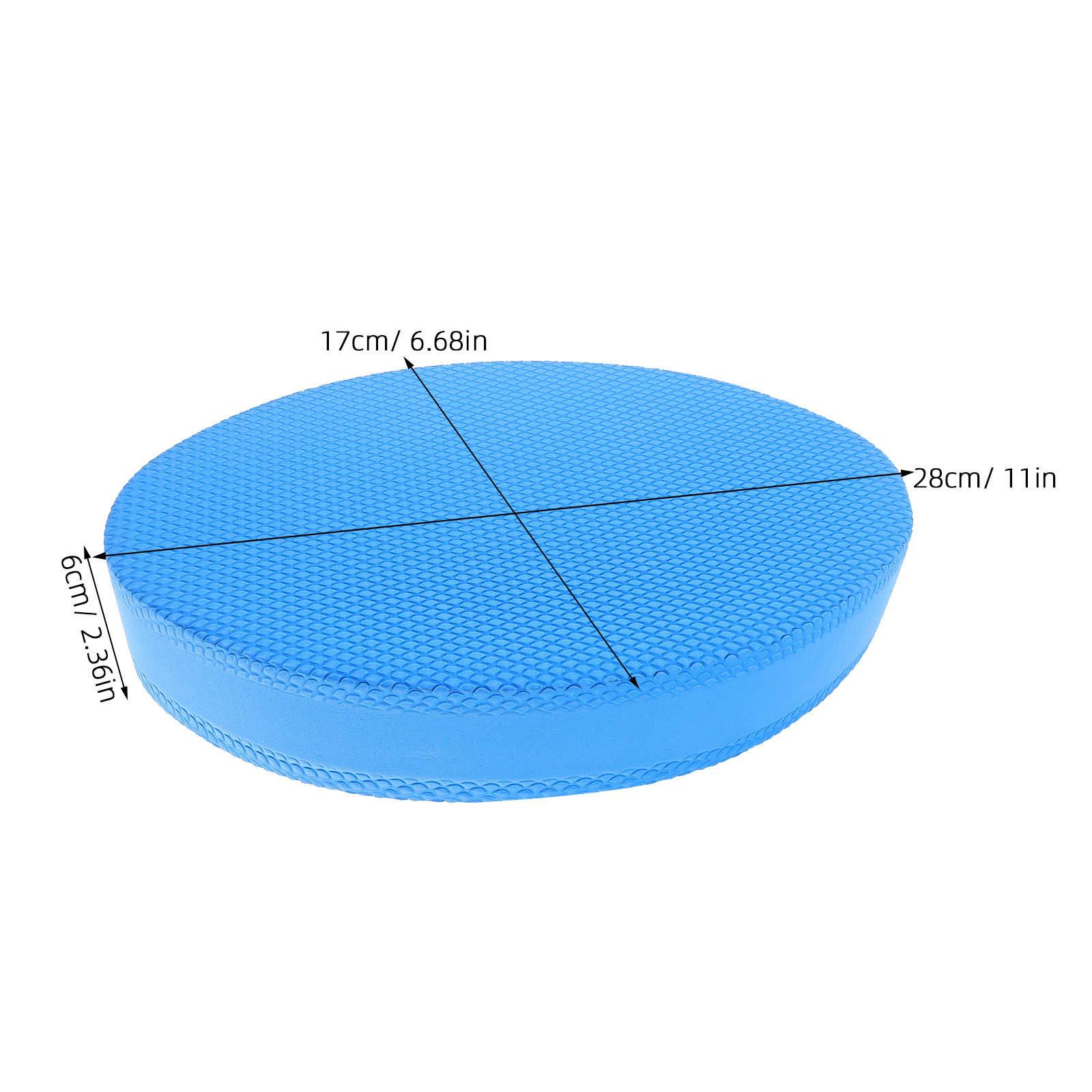 Blue Tpe Balance Pad Non-Slip  - đánh giá và giá Balance Cushion Disc