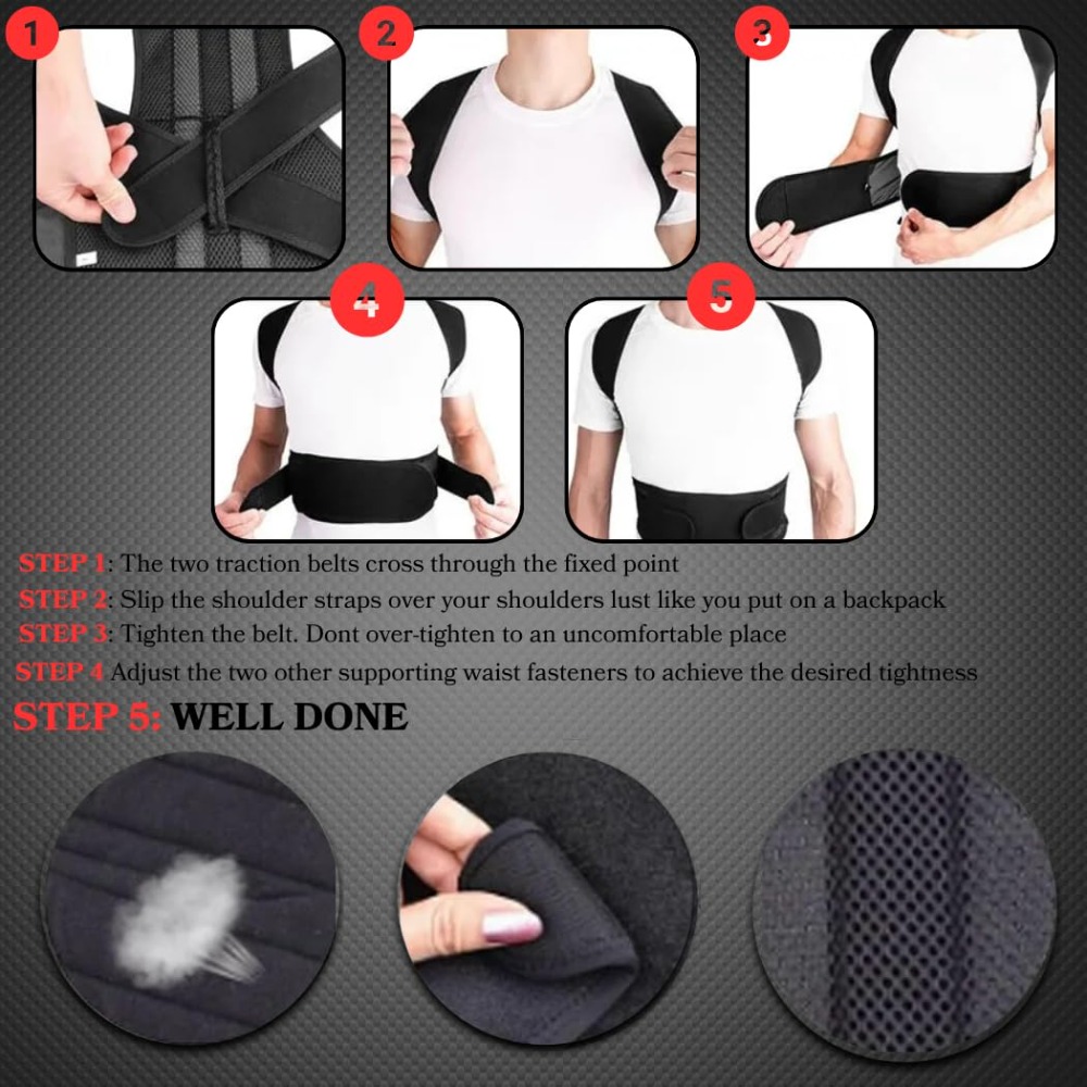 Posture Corrector for Men & Wo - đánh giá và giá Posture Corrector Back Brace