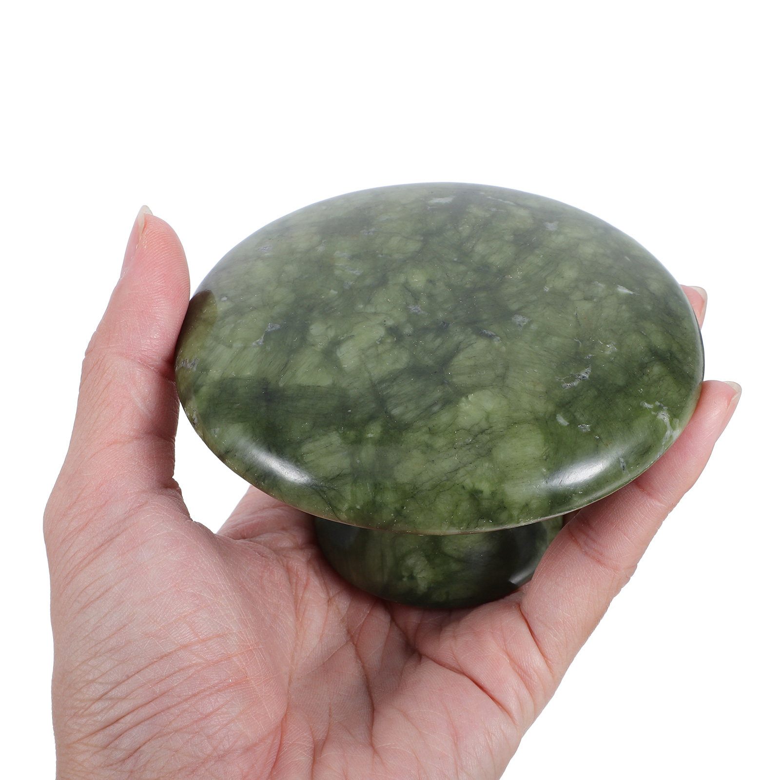 Mushroom Head Jade Massage Sto - đánh giá và giá Jade Gua Sha Tool