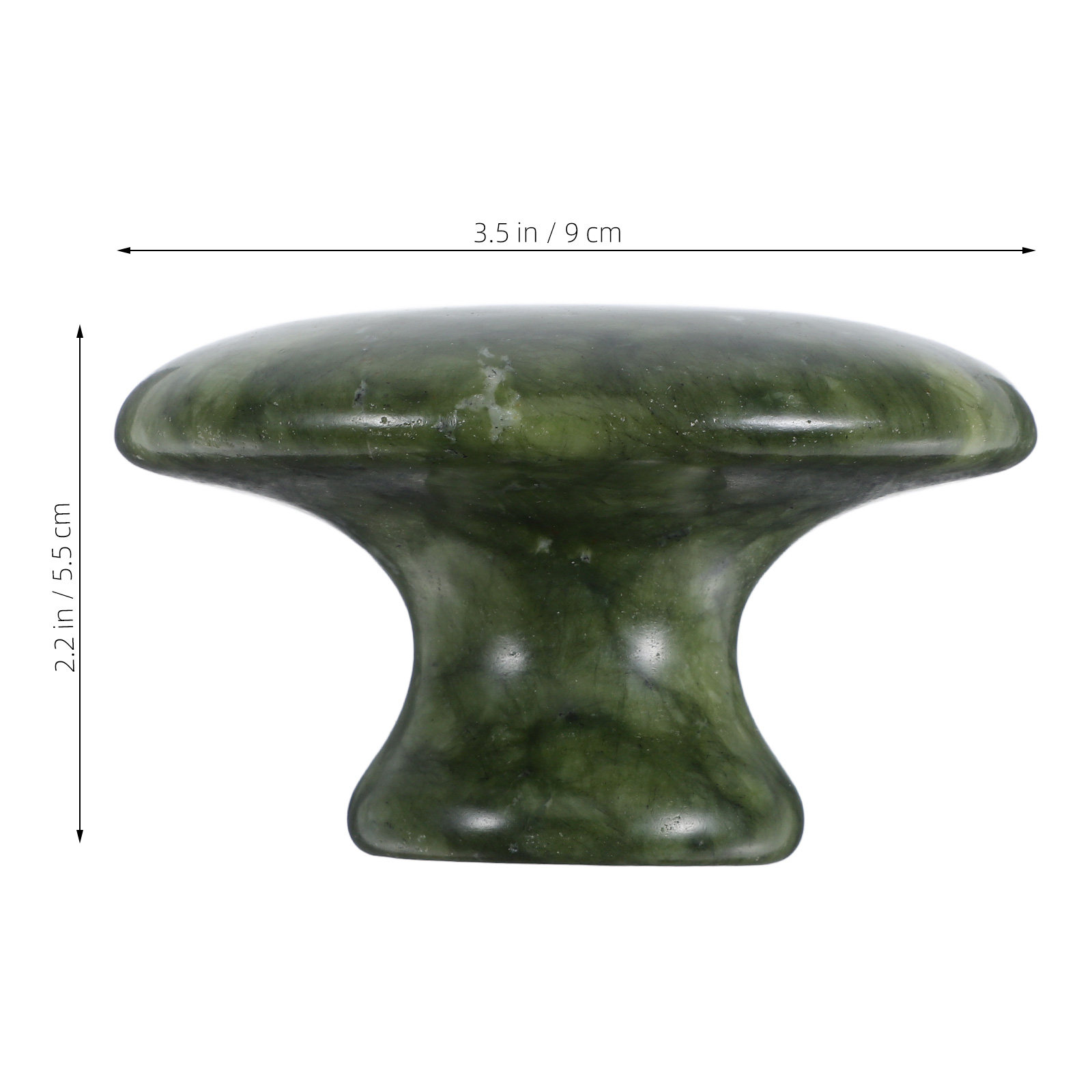 Mushroom Head Jade Massage Sto - đánh giá và giá Jade Gua Sha Tool