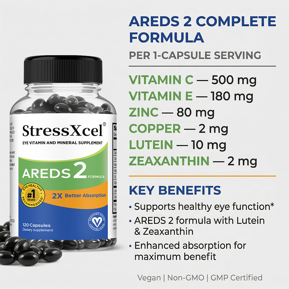 AREDS 2 Eye Capsules, Lutein & - đánh giá và giá Health Wellness Vitamins