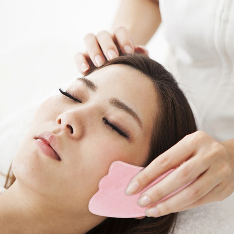 Rose Quartz Gua Sha Board Natu - đánh giá và giá Jade Gua Sha Tool