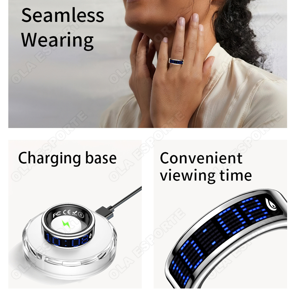 New Fashion Healthy Smart Ring - đánh giá và giá Blood Oxygen Monitor