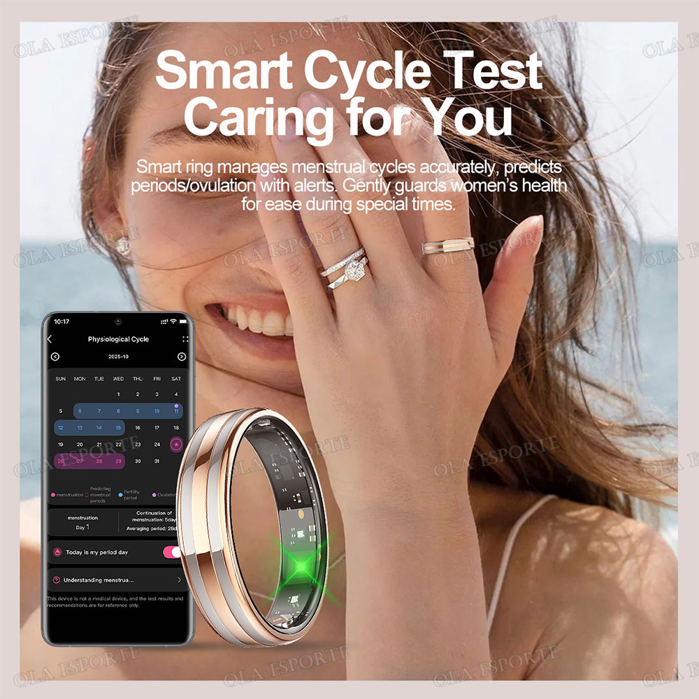 New 6.3mm Thin Smart Ring Heal - đánh giá và giá Blood Oxygen Monitor
