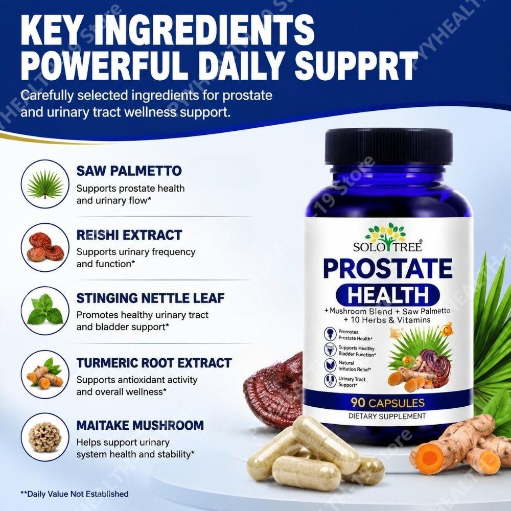 SOLO TREE Prostate Health Caps - đánh giá và giá Health Wellness Usa