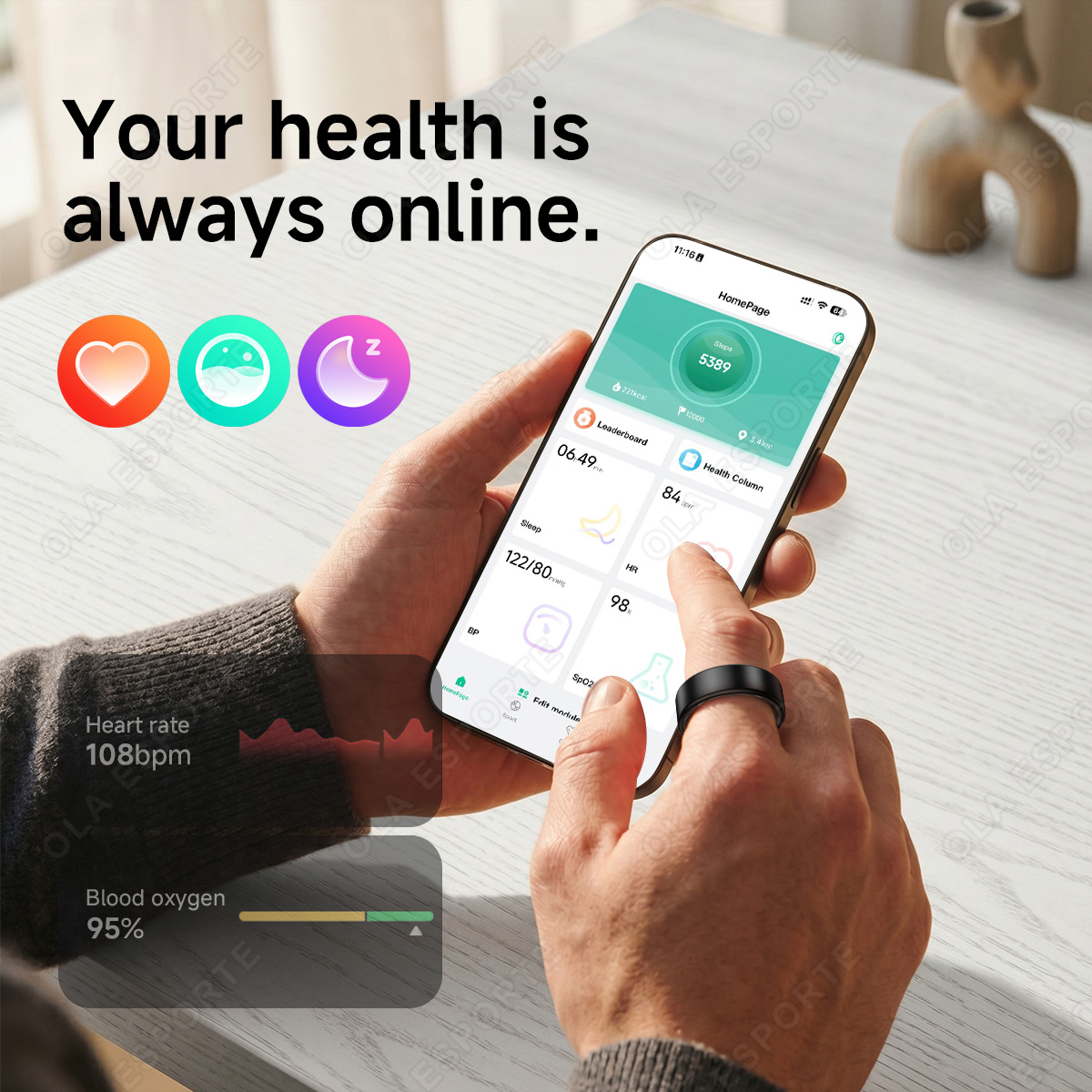R10 Smart Ring with Charging C - đánh giá và giá Blood Oxygen Monitor