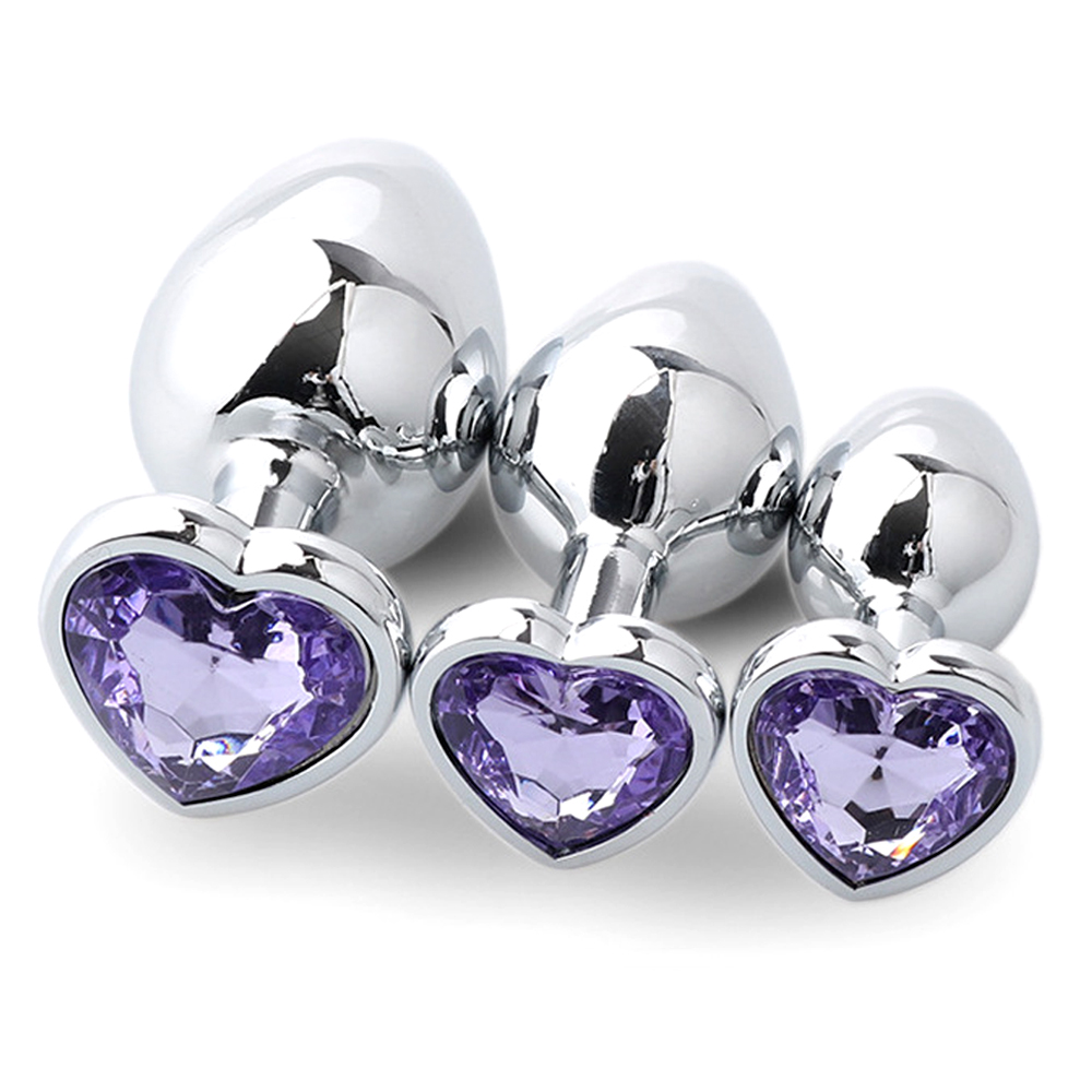 3PCS Metal Anal Plugs for Coup - đánh giá và giá Health Wellness Product