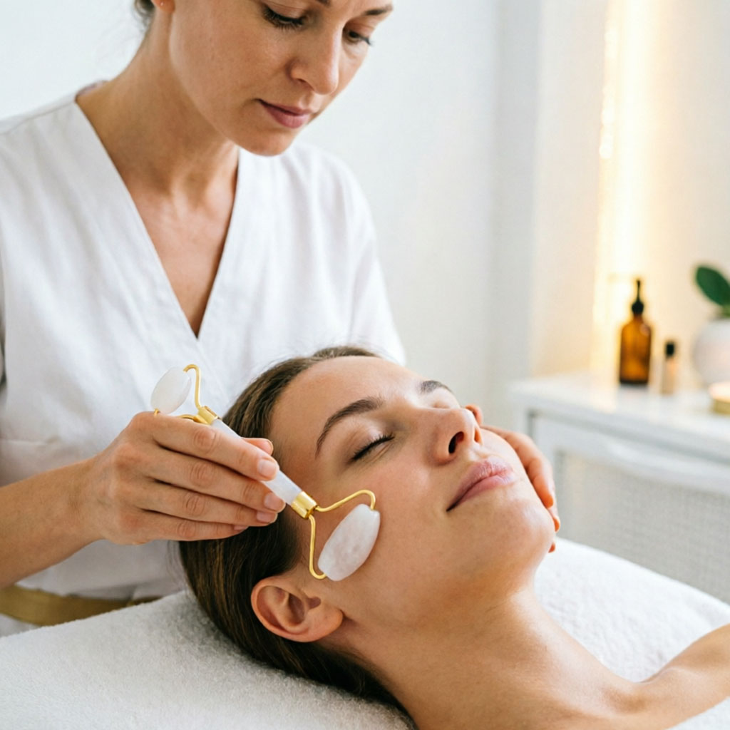 White Gua Sha Natural Jade Whi - đánh giá và giá Jade Gua Sha Tool