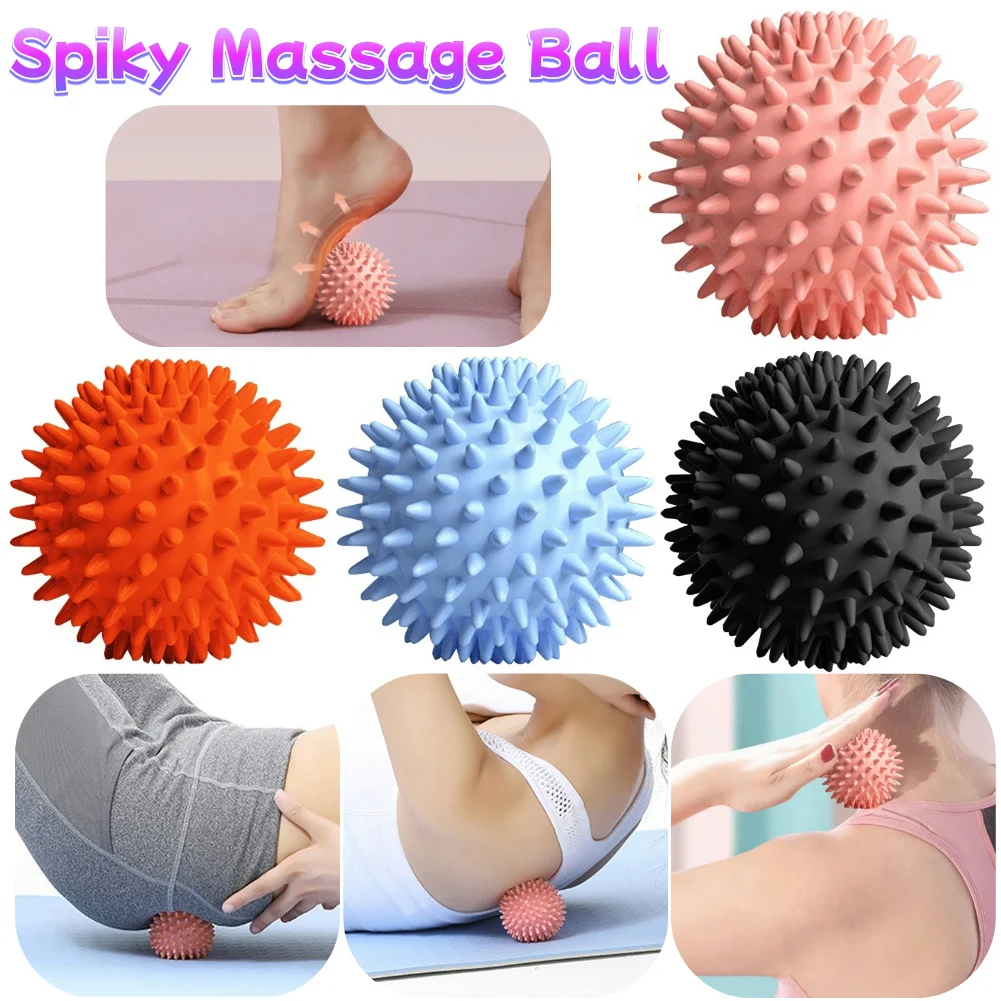 Spiky Massage Ball Spiked Mass - đánh giá và giá Reflexology Foot Roller