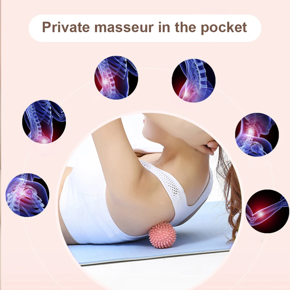 Spiky Massage Ball Spiked Mass - đánh giá và giá Reflexology Foot Roller