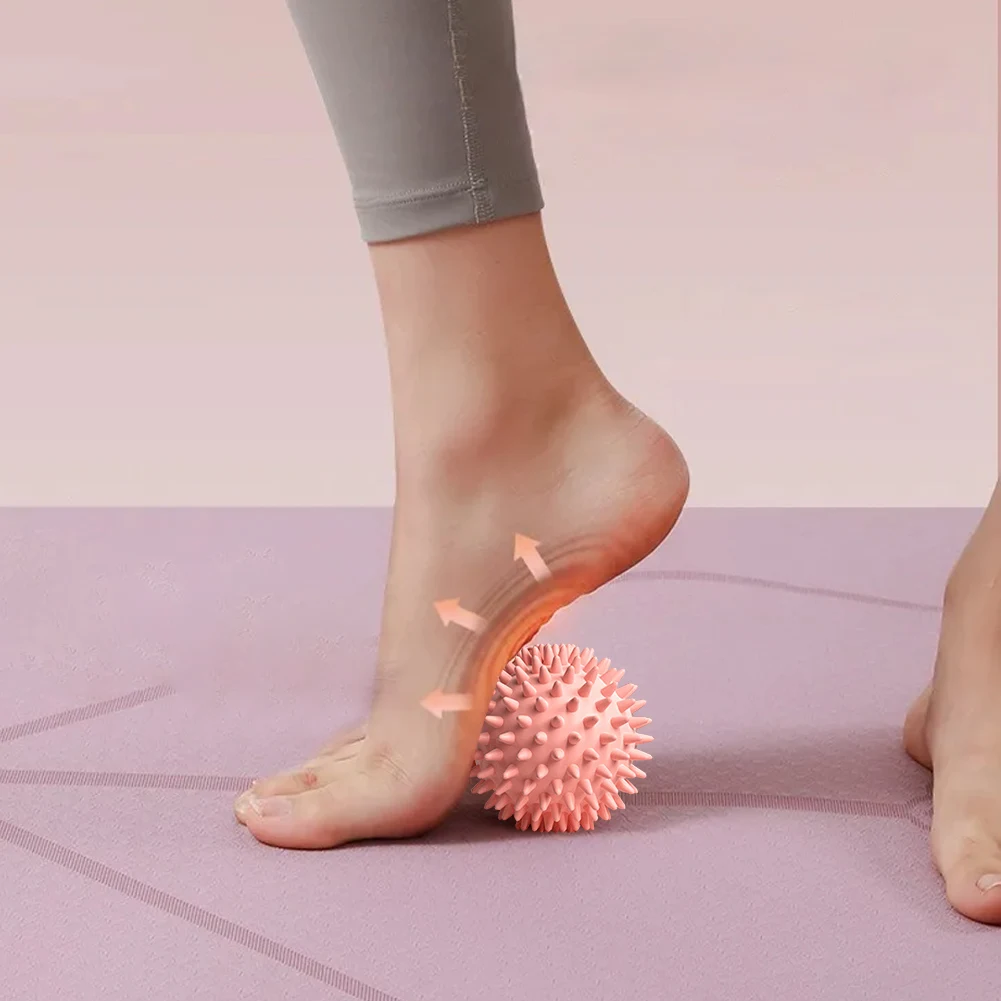 Spiky Massage Ball Spiked Mass - đánh giá và giá Reflexology Foot Roller