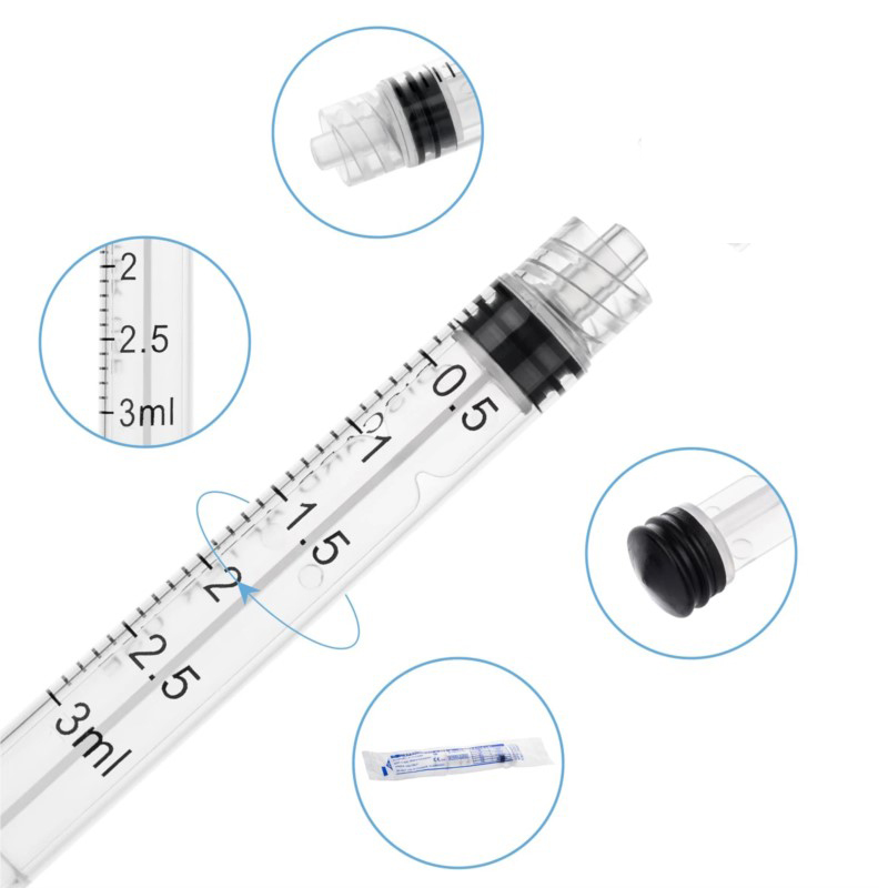 3ml 20 50 100Pcs Luer Lock Lab - đánh giá và giá Health Wellness Product