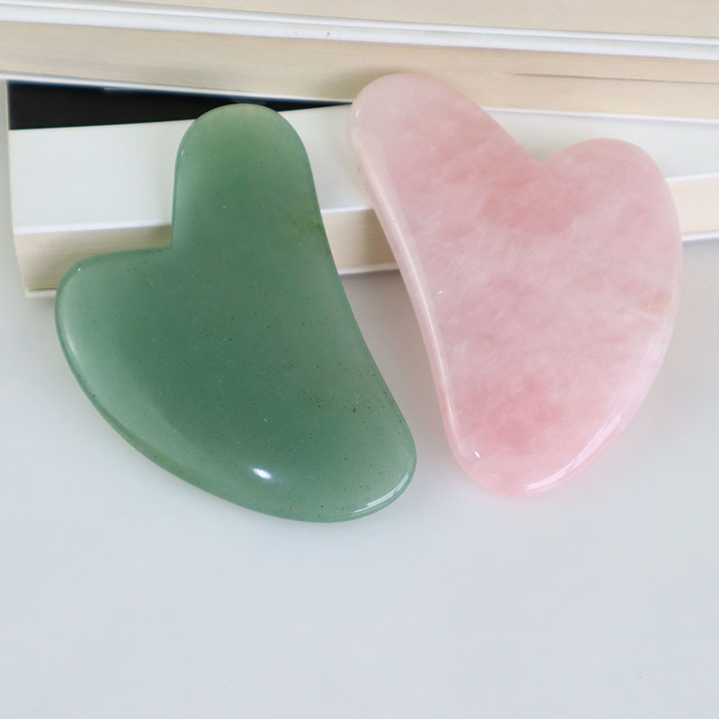 Thạch Anh Hồng Ngọc Guasha Dụn - đánh giá và giá Jade Gua Sha Tool