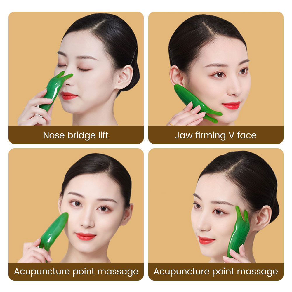Resin Gua Sha Board, Natural I - đánh giá và giá Jade Gua Sha Tool