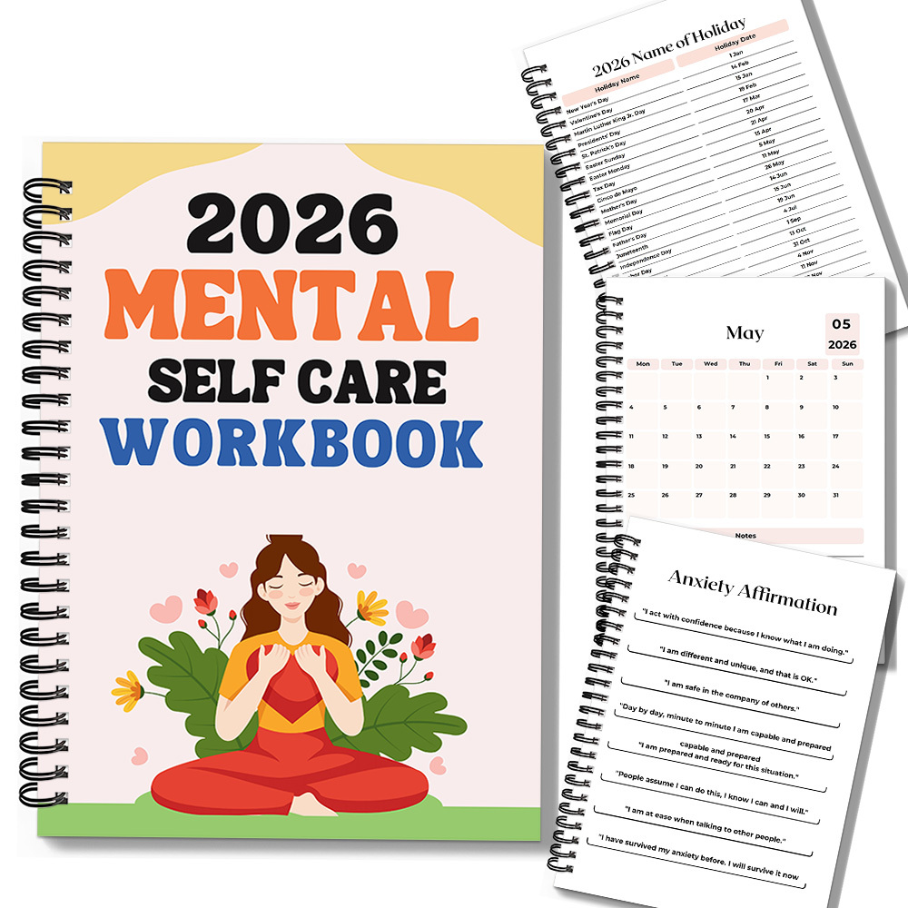 1PC 2026 Mindful Mental Self-C - đánh giá và giá Health Wellness Journal
