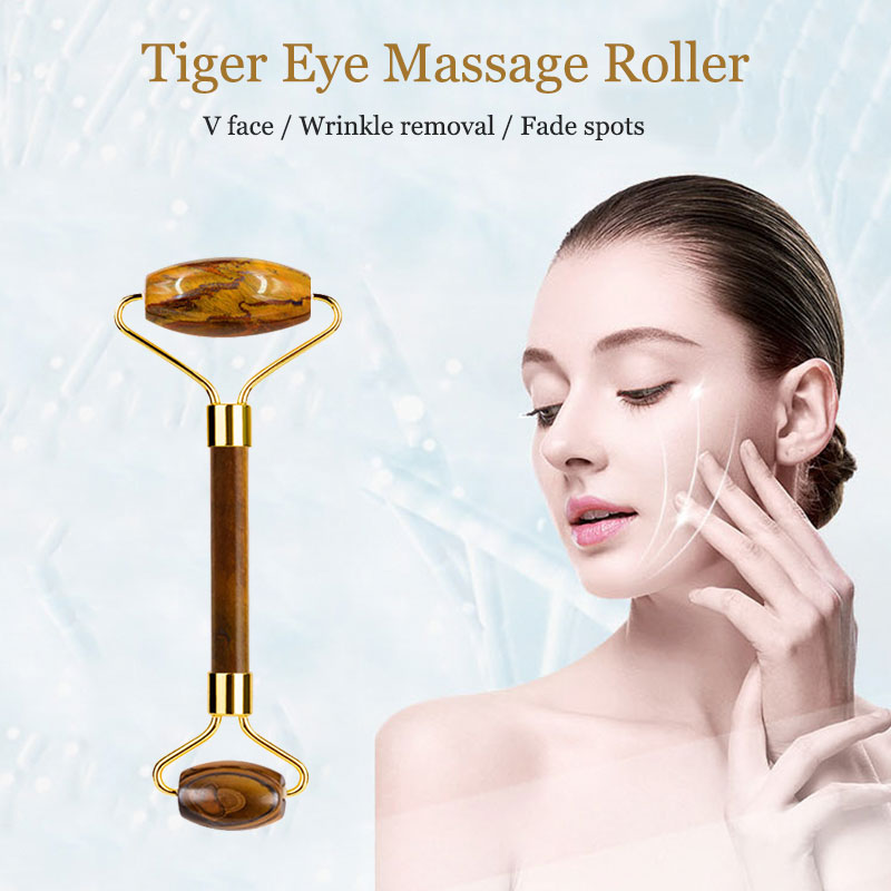Natural Stone Tiger Eye Stone  - đánh giá và giá Jade Gua Sha Tool
