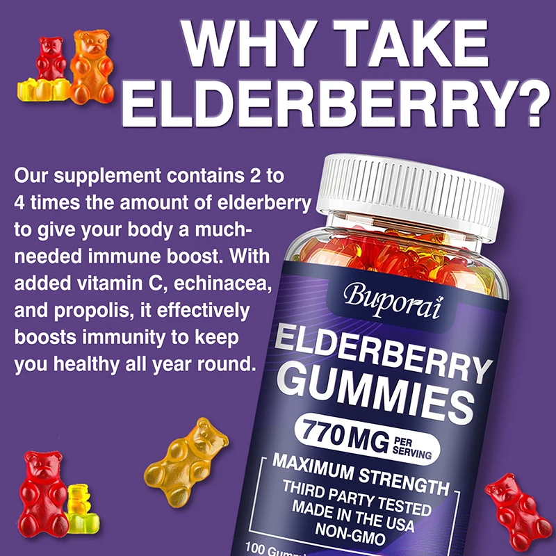 Elderberry Gummies - Smooth Sk - đánh giá và giá Health Wellness Activities