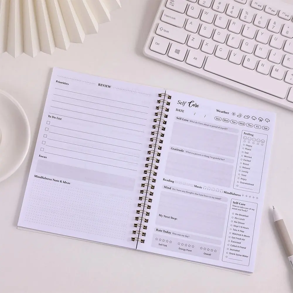 Daily Self-Care Journal, 5-Min - đánh giá và giá Health Wellness Journal