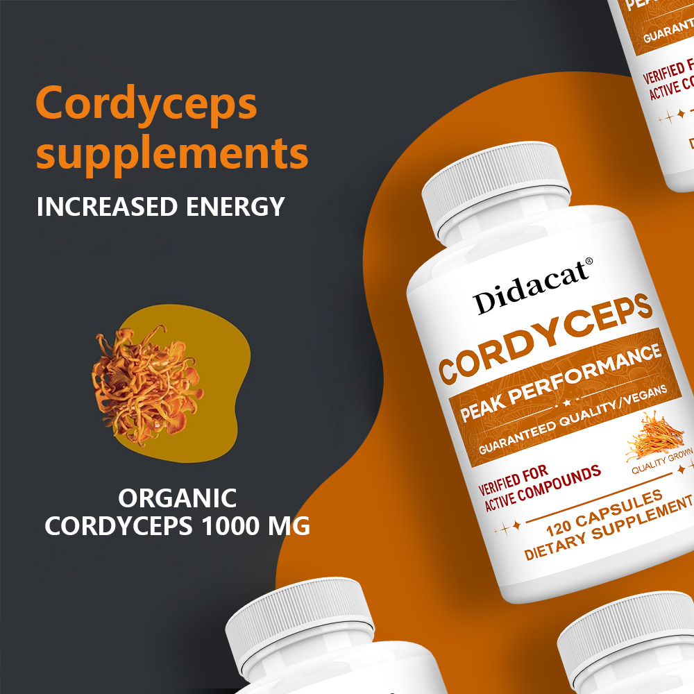 Cordyceps Mushroom Capsules 10 - đánh giá và giá Health Wellness Usa