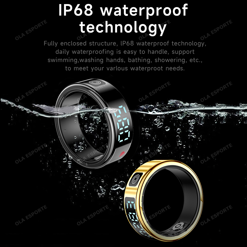 Smart Ring Digital Display Fit - đánh giá và giá Blood Oxygen Monitor
