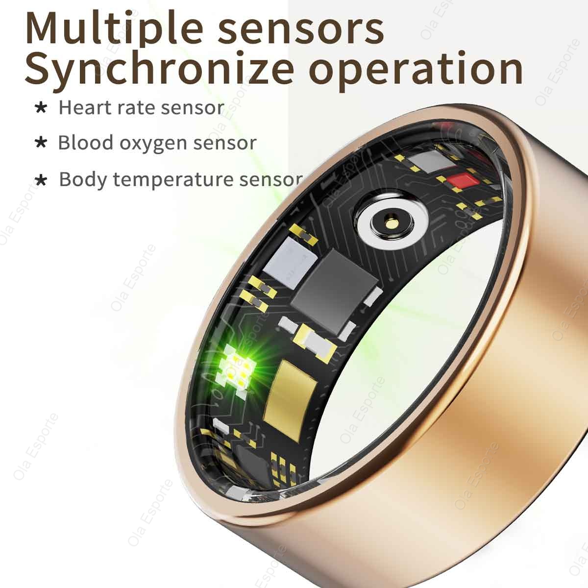Titanium Alloy Smart Ring, Hea - đánh giá và giá Blood Oxygen Monitor